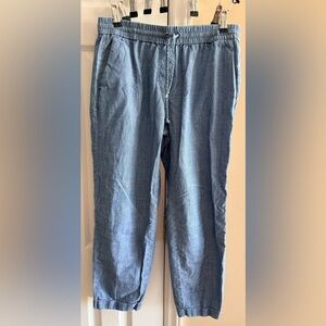 J. Crew Light Blue Womens Denim Trousers